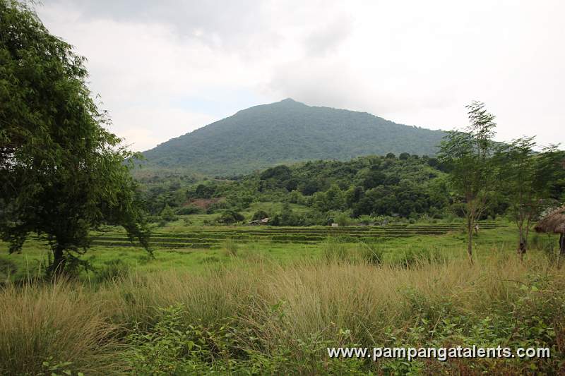 View of Mount Arayat in Magalang
