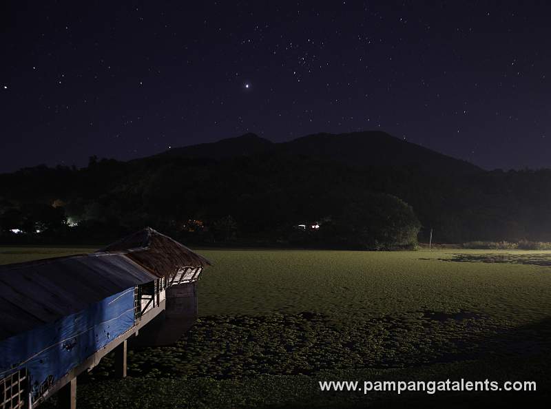 Mt. Arayat night view