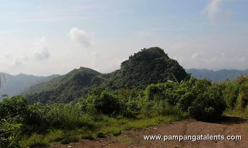 View of Mt. Negro in Porac Pampanga