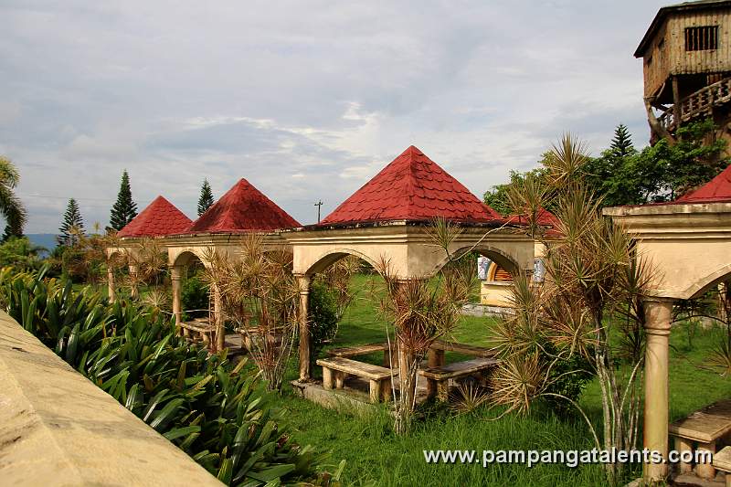 Picnic Tables inside Wonderland in Batangas