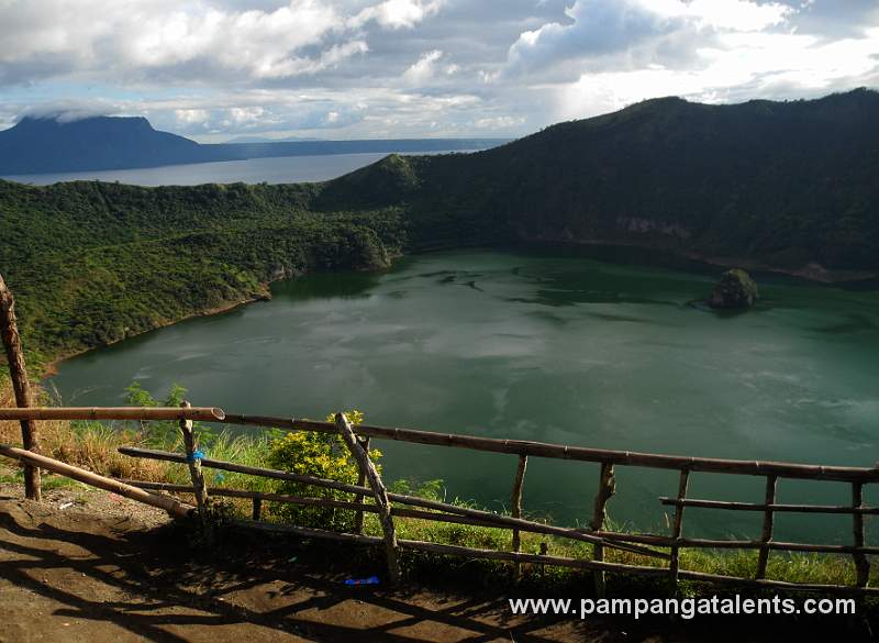 Active Taal Vulcano Lake
