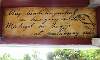Dr. Rizal's Salawikan (Saying)  Location: Calamba Laguna - Philippines