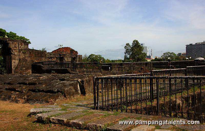 Chamber Wall in Baluarte de San Diego