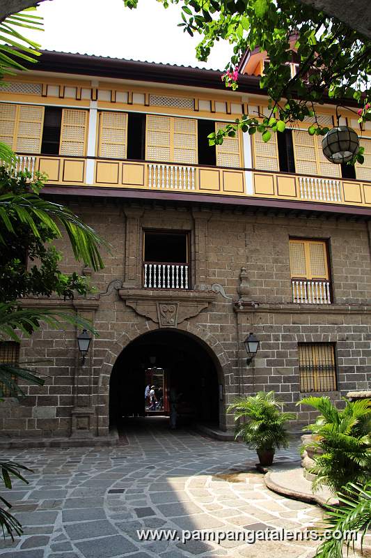 Interior of Casa Manila in Intramuros.