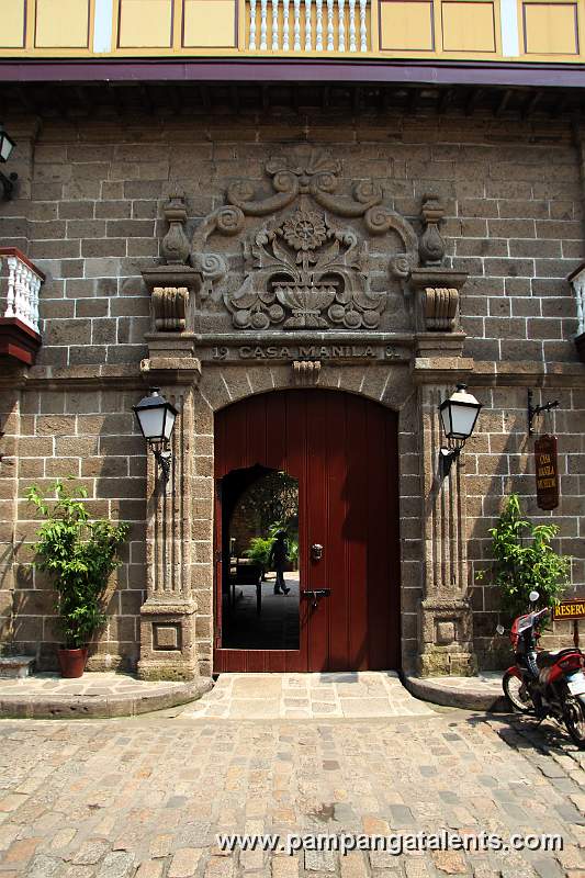 The Casa Manila Entrance Gate in intramuros