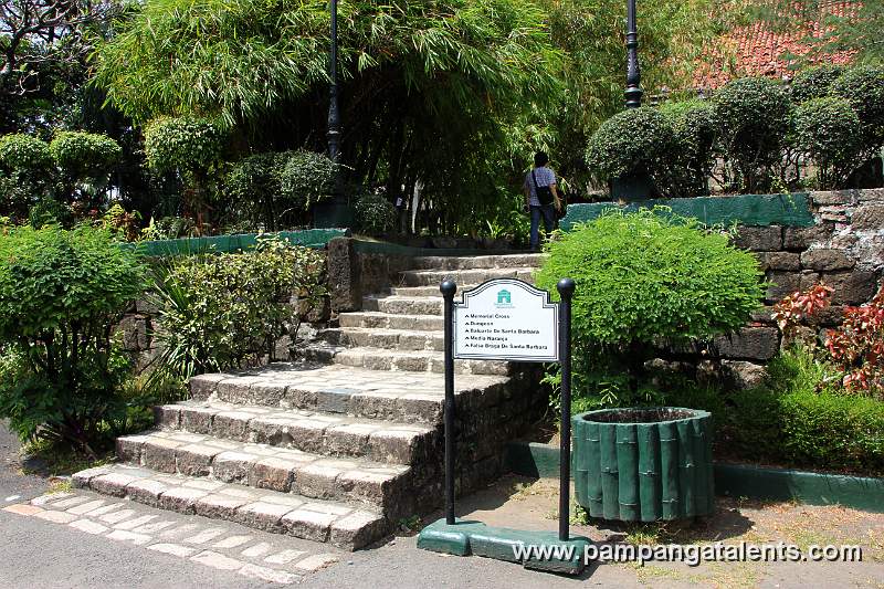 Entrance in Fort  Santiago