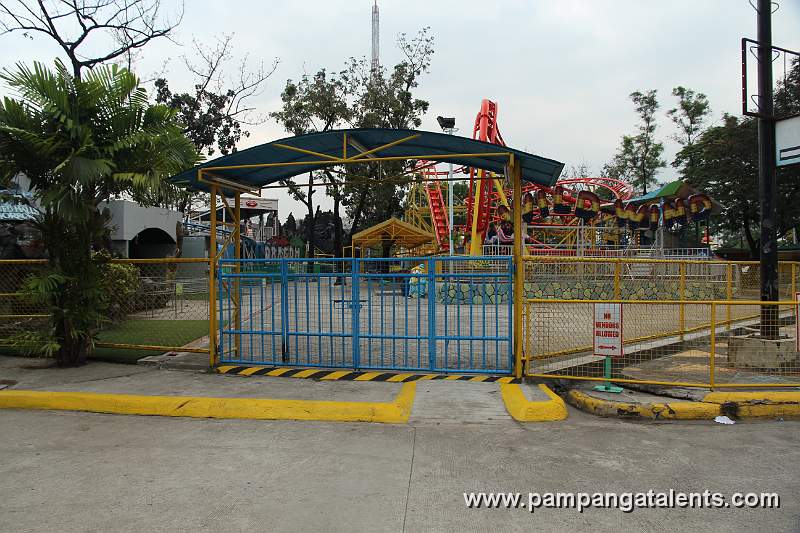 Service Gate in Circle of Fun inside Quezon Memorial Circle.
