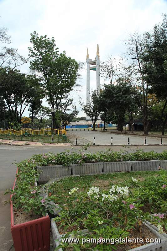 Inside Quezon Memorial Circle in Quezon City.
