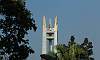 National Park Quezon Memorial Circle Monument at day time.  Location: Quezon City Circle – Manila Philippines