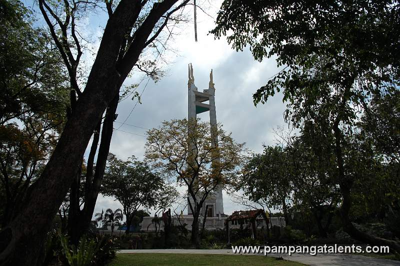 View of Quezon Memorial Shrine from Tropical Garden.