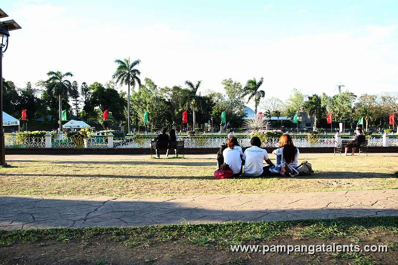 Picnic Area in Public Park