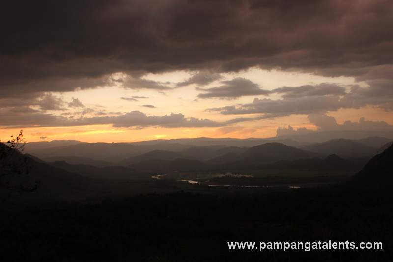 Dark Clouds over the Mountains