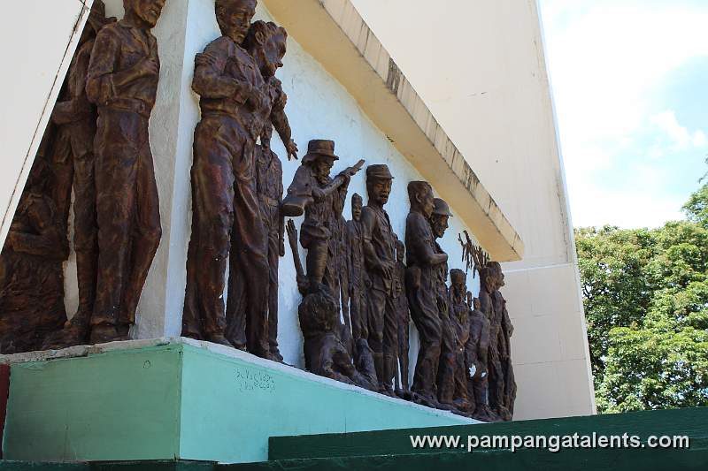 Back View of Death March Memorial Shrine