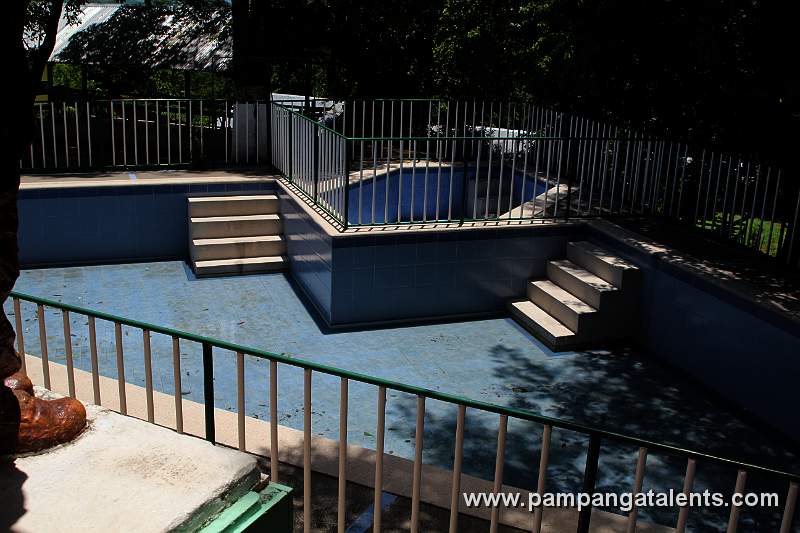 Swimming Pool Behind the Death March Memorial Shrine