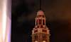 Clock Tower at night (view from the star house)  Location: Kowloon Public Pier - Hong Kong