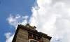 Clock Tower - Sky view along the wall  Location: Kowloon Public Pier - Hong Kong