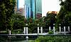 Bridge over Bird Lake  Location: kowloon Park - Hong Kong