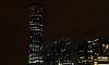 Kowloon west at night: Left to right: International Commerce Centre; The Habourside; The Arch; The Waterfront (View from China Ferry Terminal)  Location: Tsim Sha Tsui - Kowloon Hong Hong
